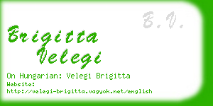 brigitta velegi business card